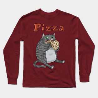 Pizza Cat 2! Long Sleeve T-Shirt